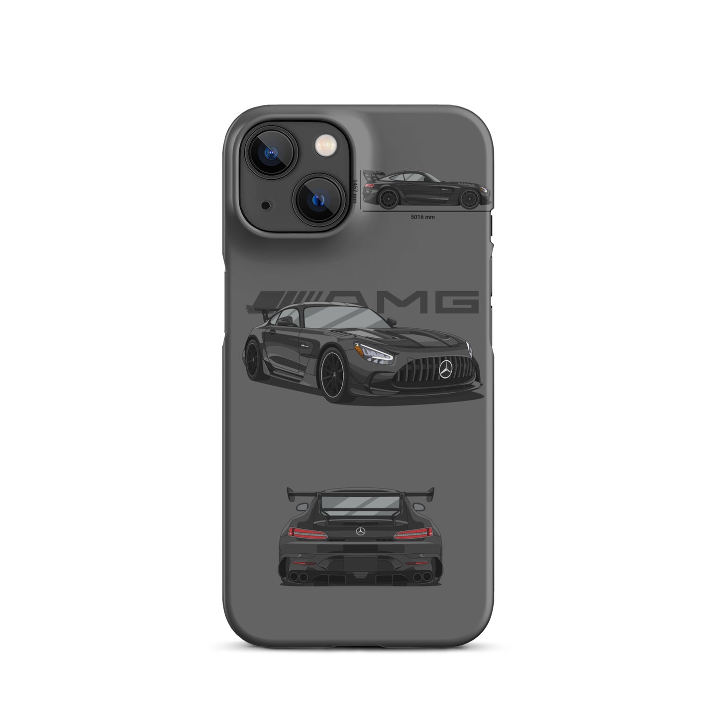 AMG GT Black Series Snap case for iPhone® (Grey)