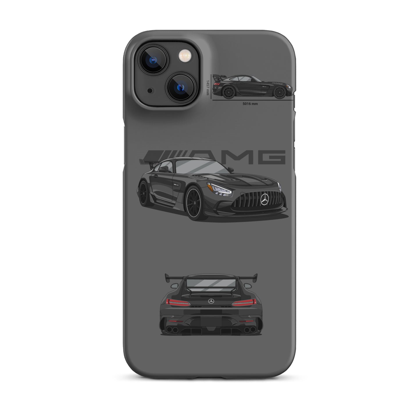 AMG GT Black Series Snap case for iPhone® (Grey)