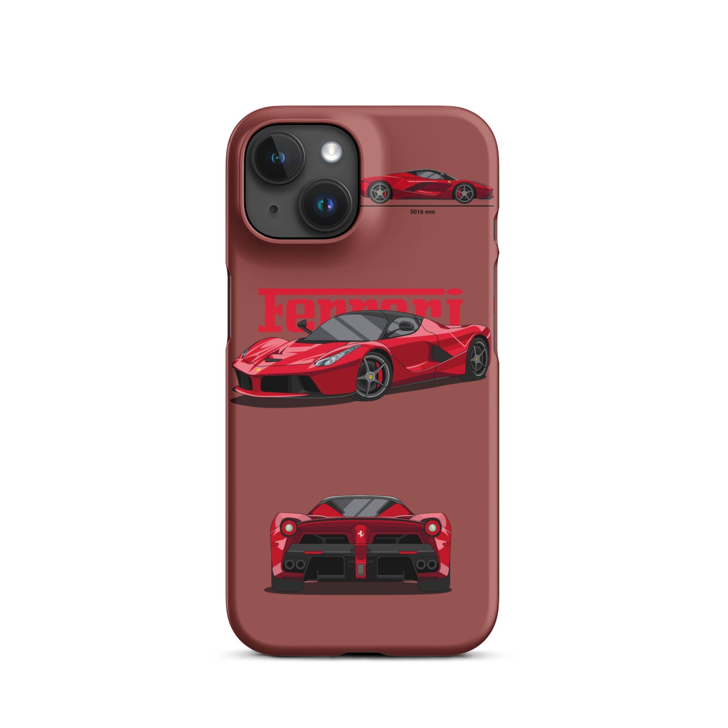 Ferrari LaFerrari Snap case for iPhone® (Garnet)