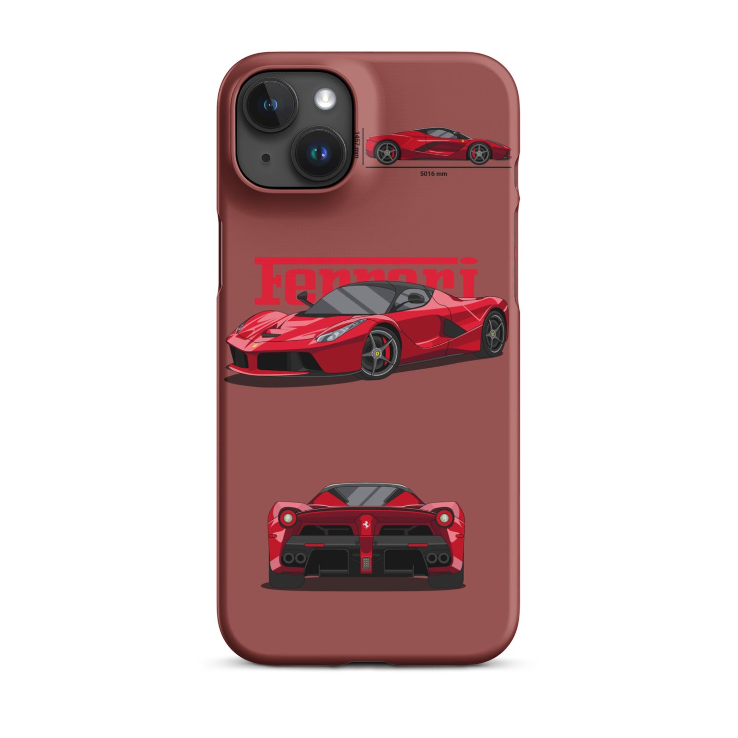 Ferrari LaFerrari Snap case for iPhone® (Garnet)