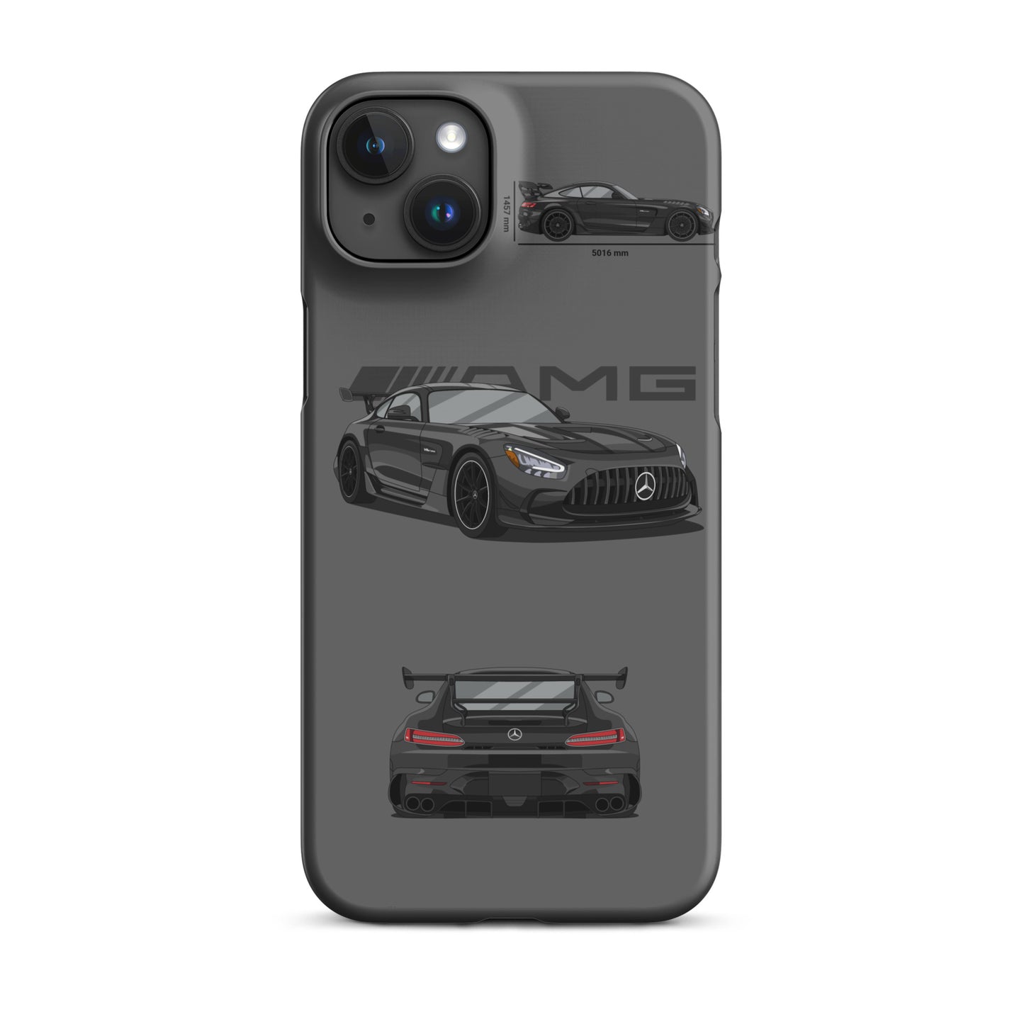 AMG GT Black Series Snap case for iPhone® (Grey)