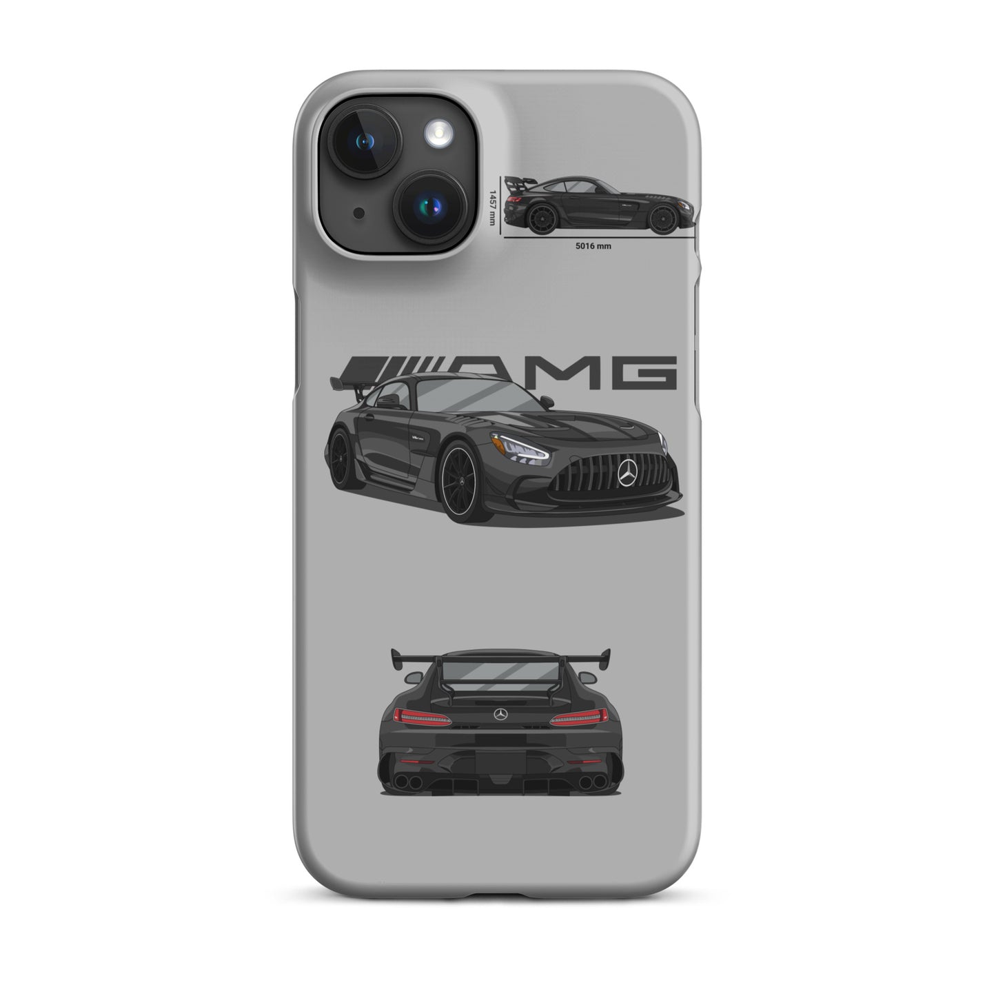 AMG GT Black Series Snap case for iPhone® (Light Grey)