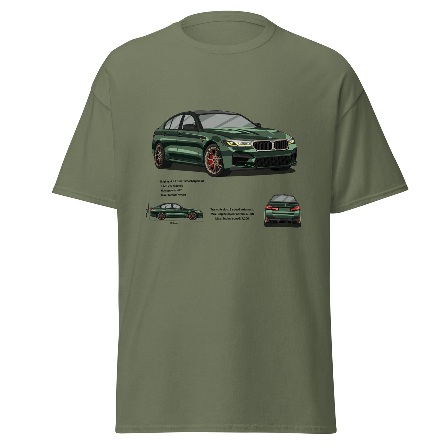 BMW M5cs Unisex classic tee