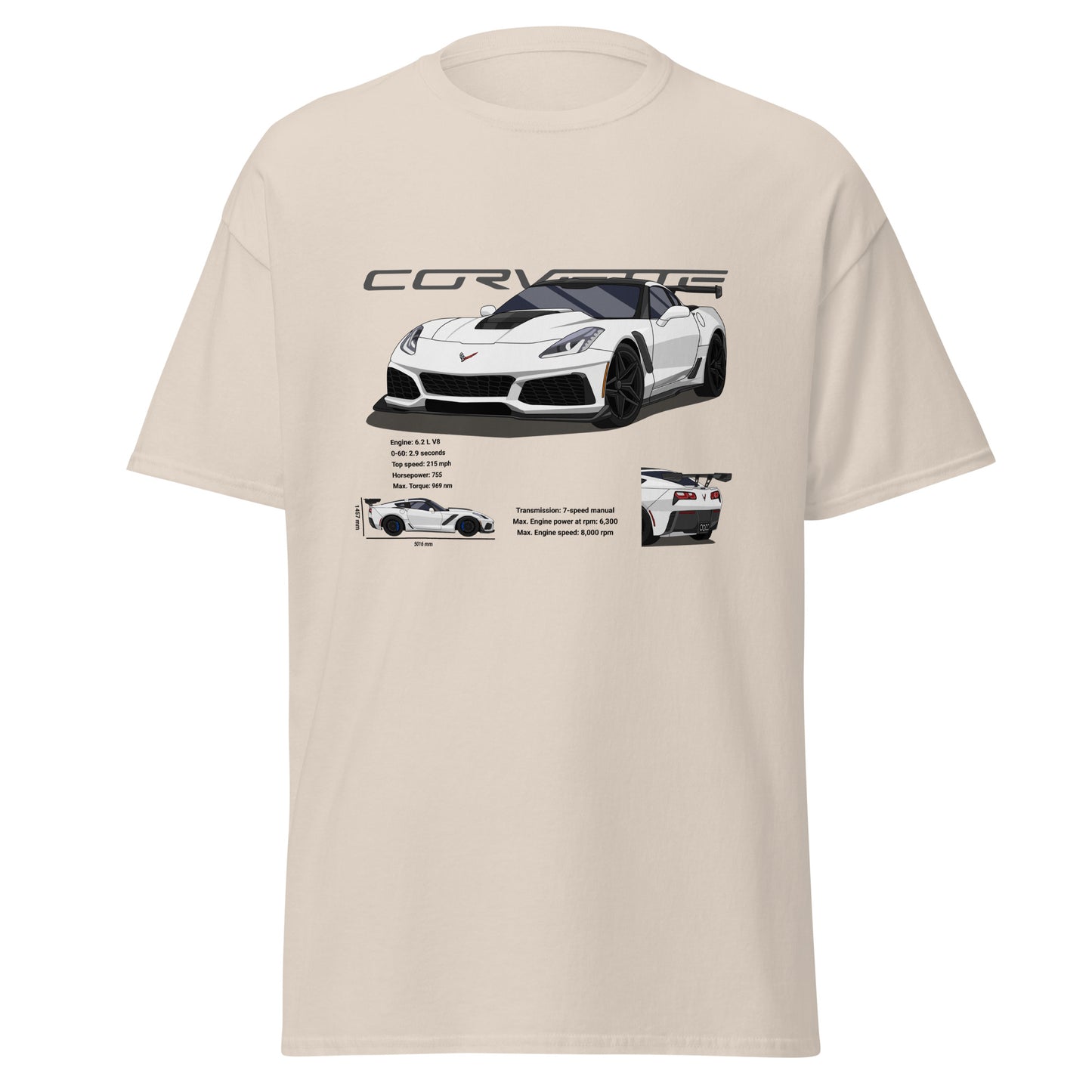 Corvette C7 ZR1 Unisex classic tee