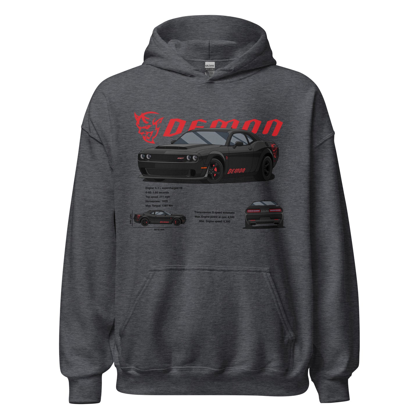 Dodge SRT Demon 170 Unisex Hoodie