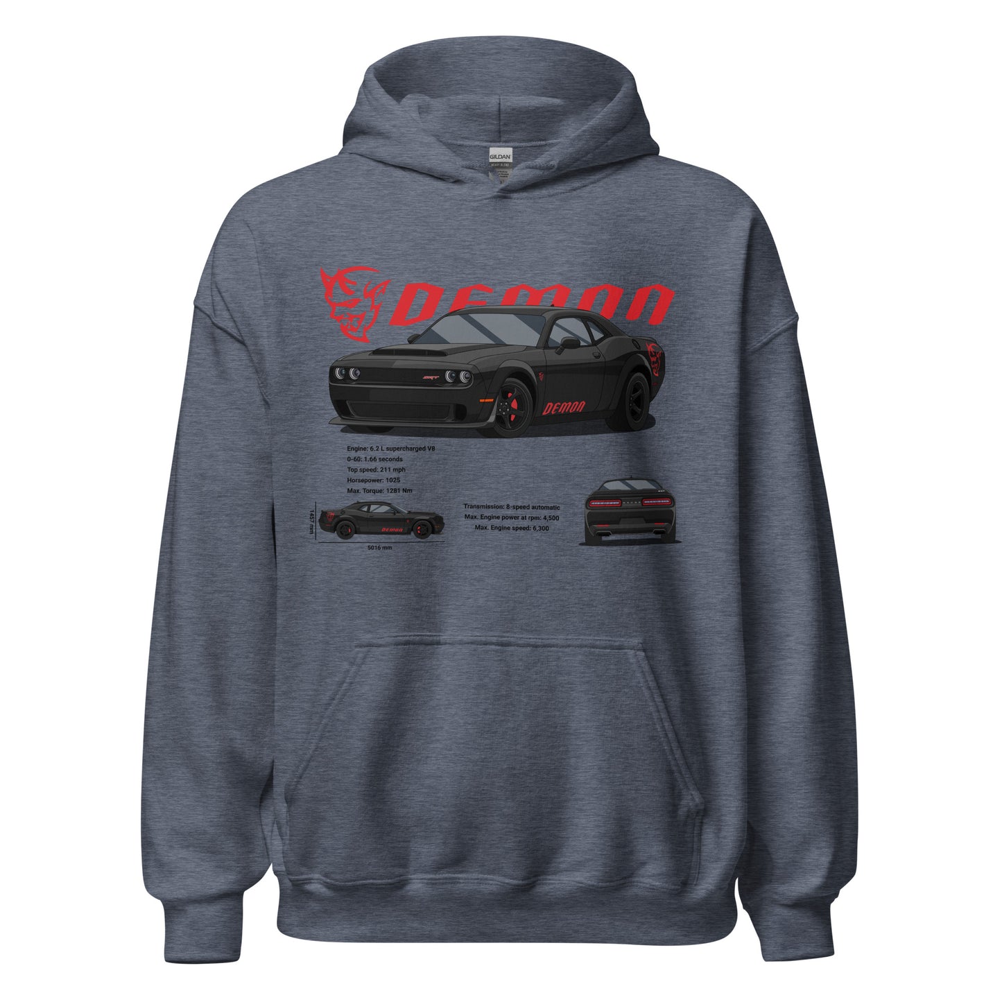 Dodge SRT Demon 170 Unisex Hoodie