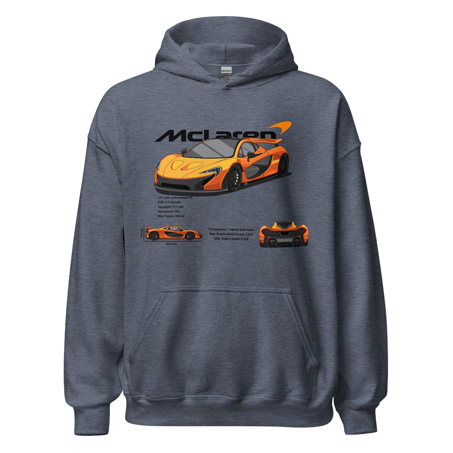 Mclaren P1 Unisex Hoodie