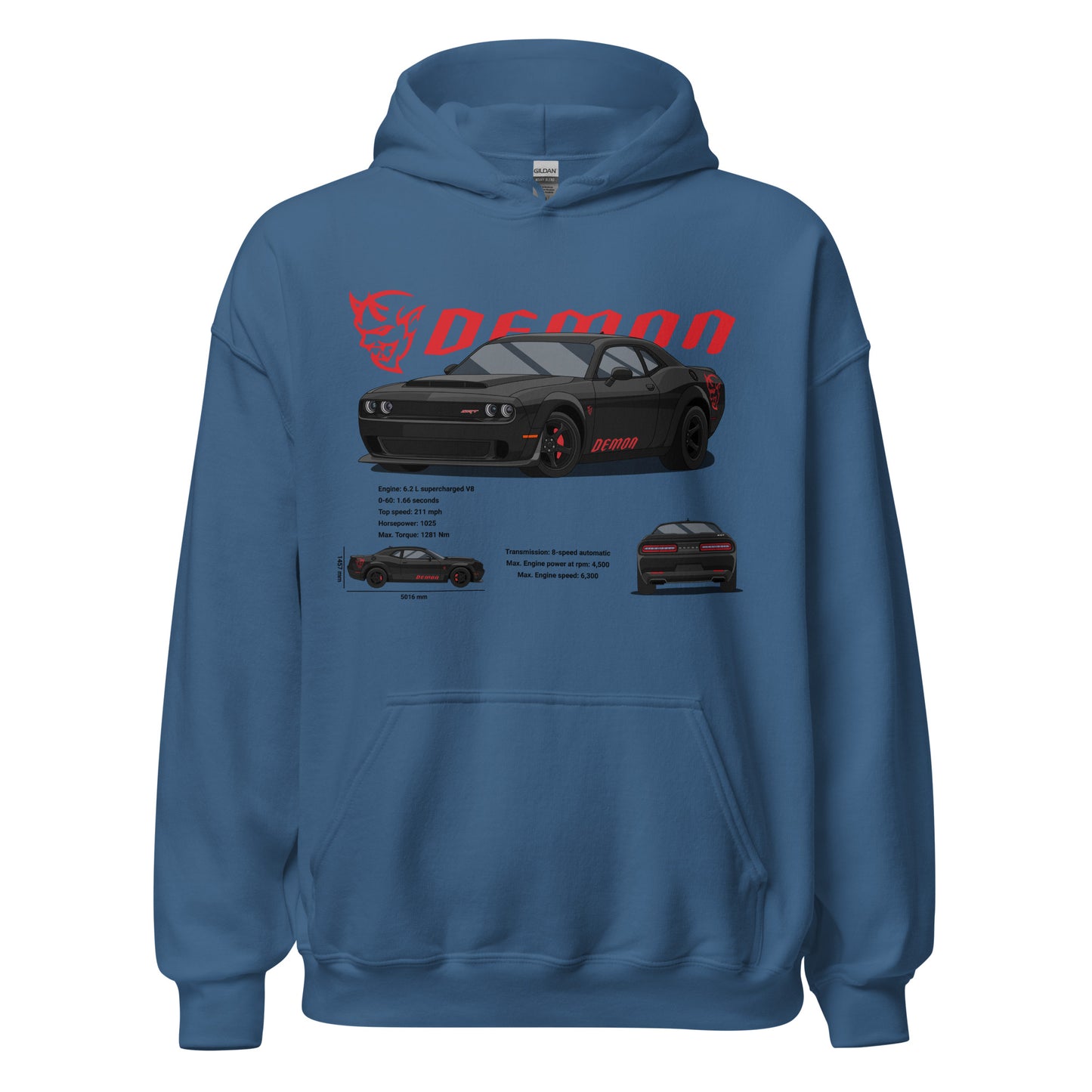 Dodge SRT Demon 170 Unisex Hoodie