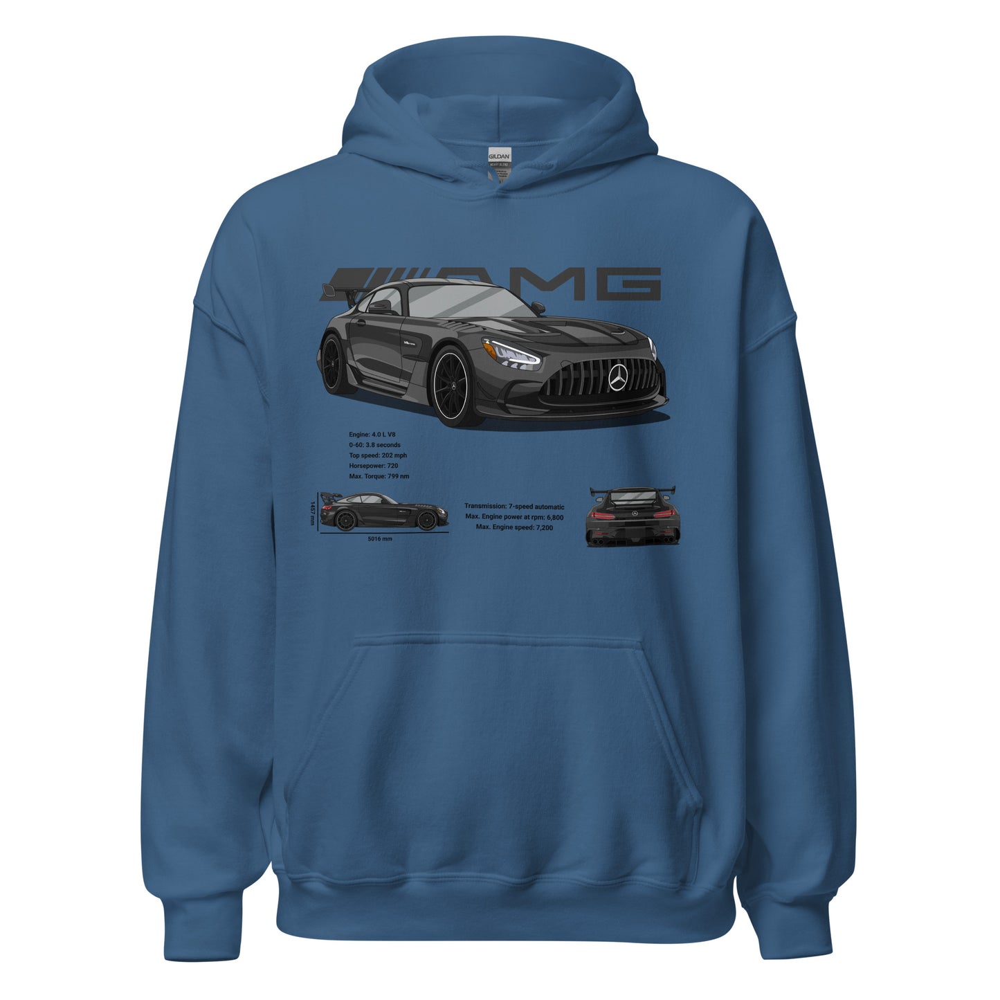 AMG GT Black Series Unisex Hoodie