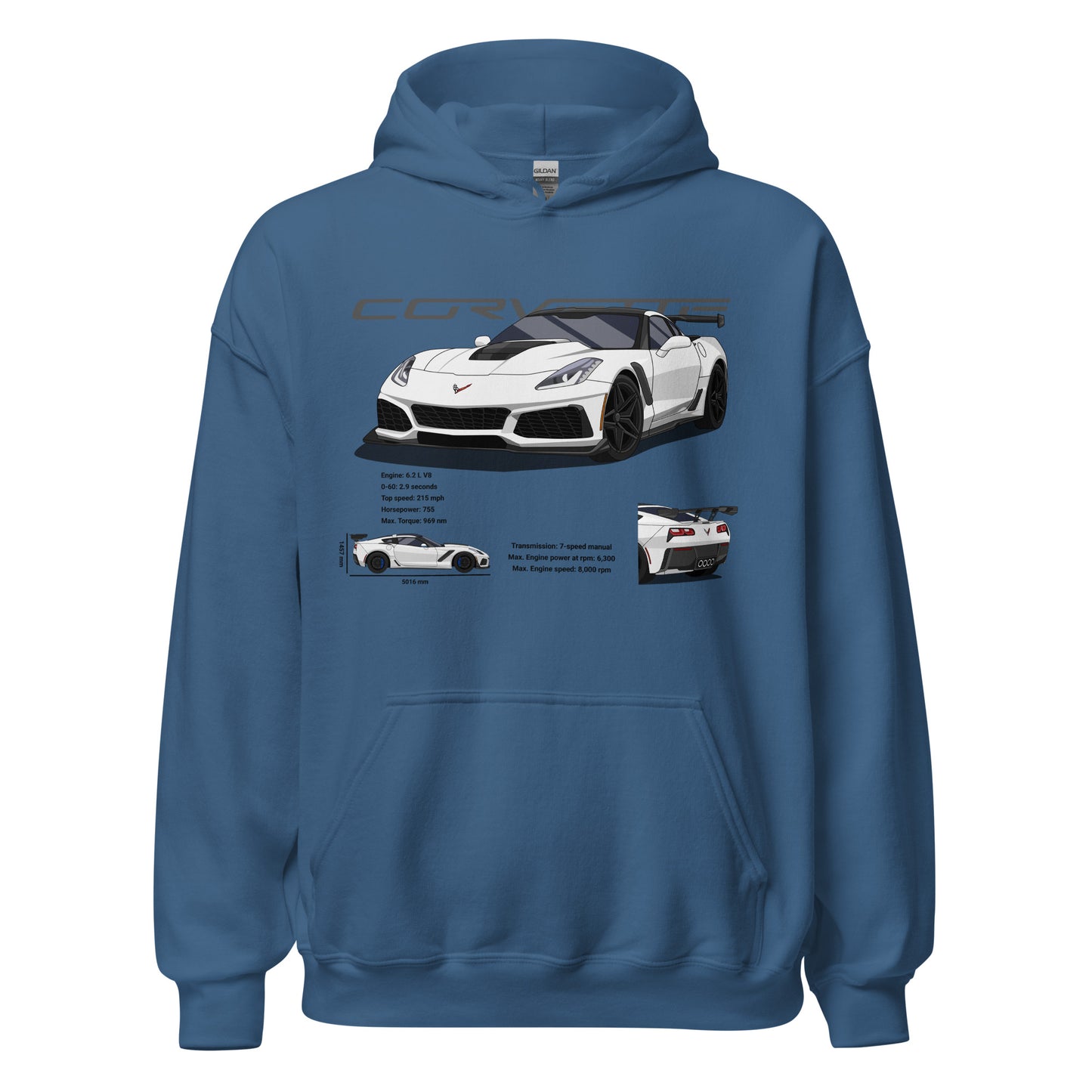 Corvette C7 ZR1 Unisex Hoodie