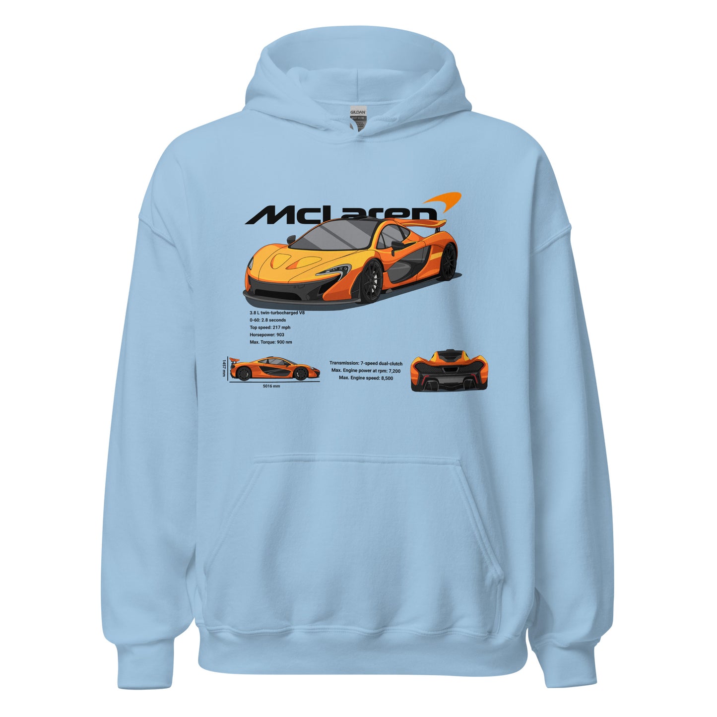 Mclaren P1 Unisex Hoodie