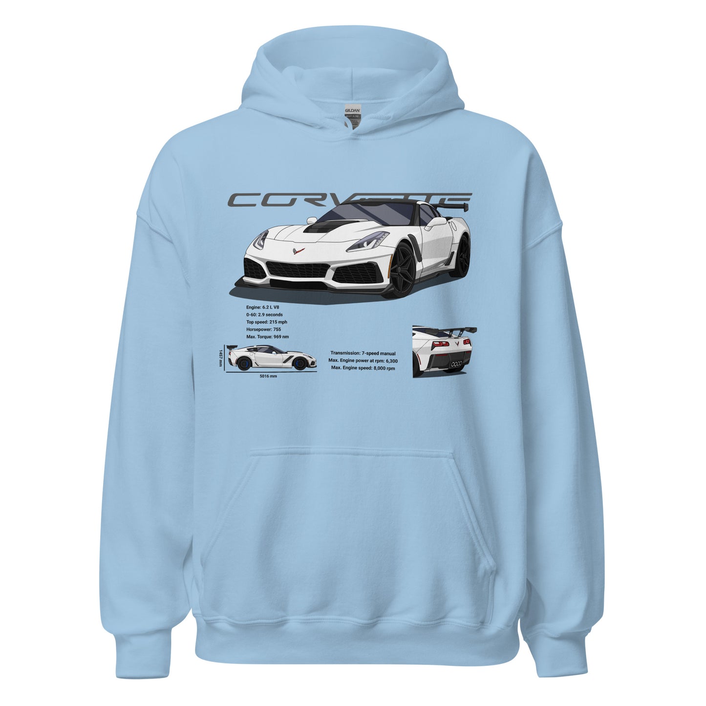 Corvette C7 ZR1 Unisex Hoodie