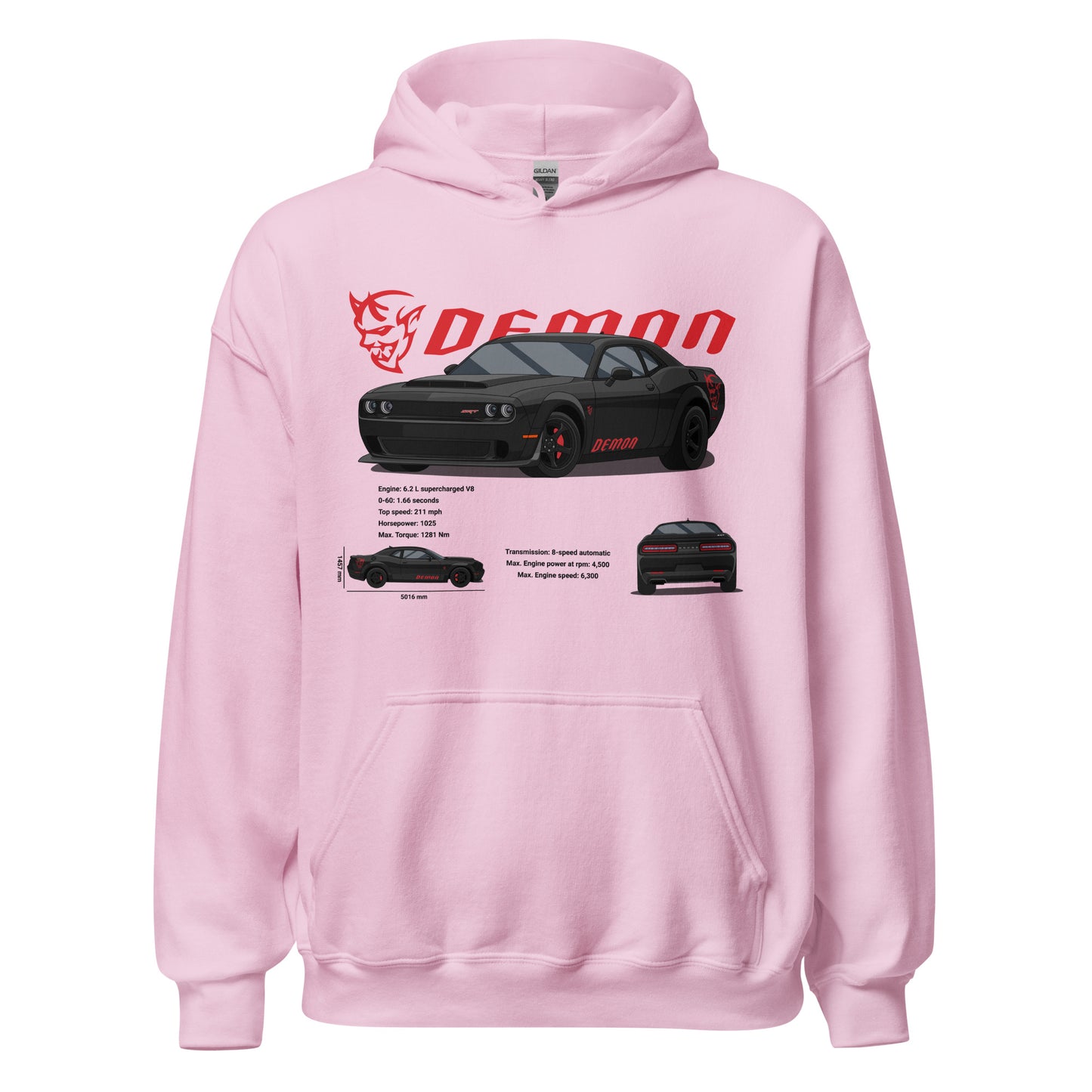 Dodge SRT Demon 170 Unisex Hoodie