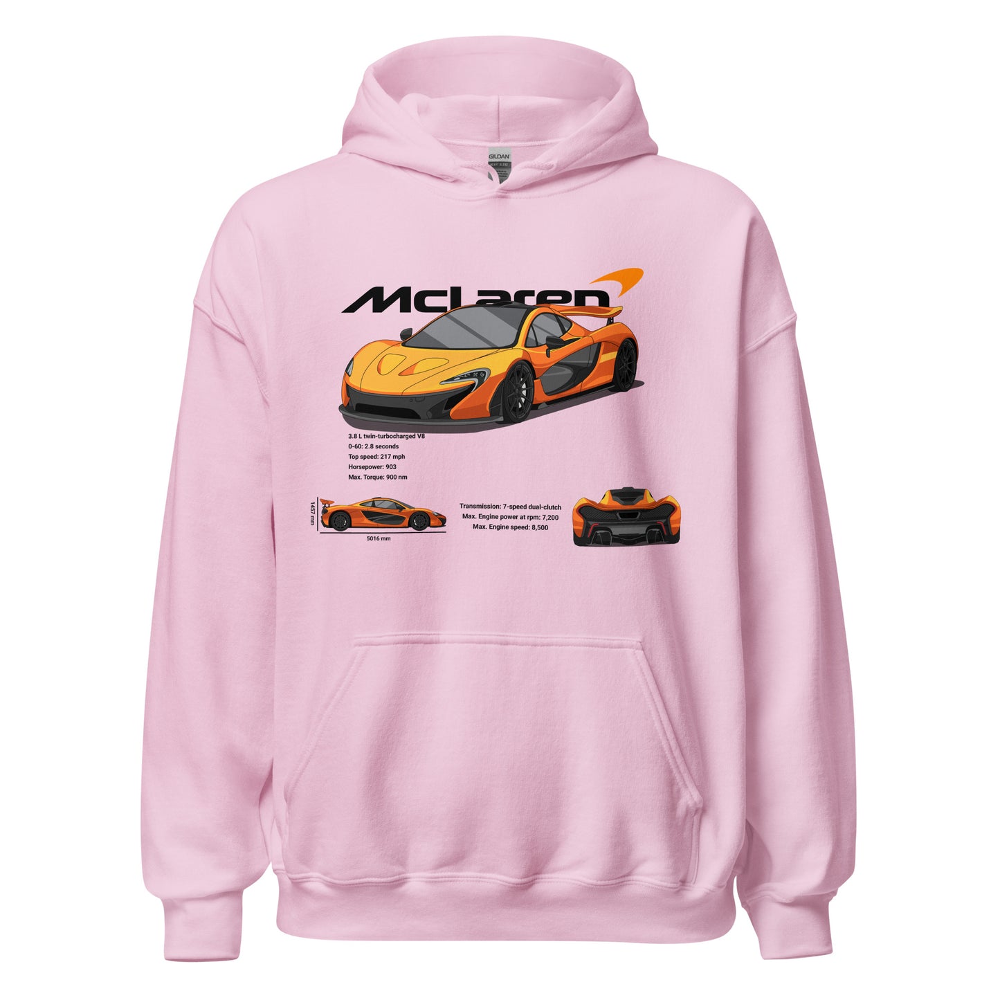 Mclaren P1 Unisex Hoodie