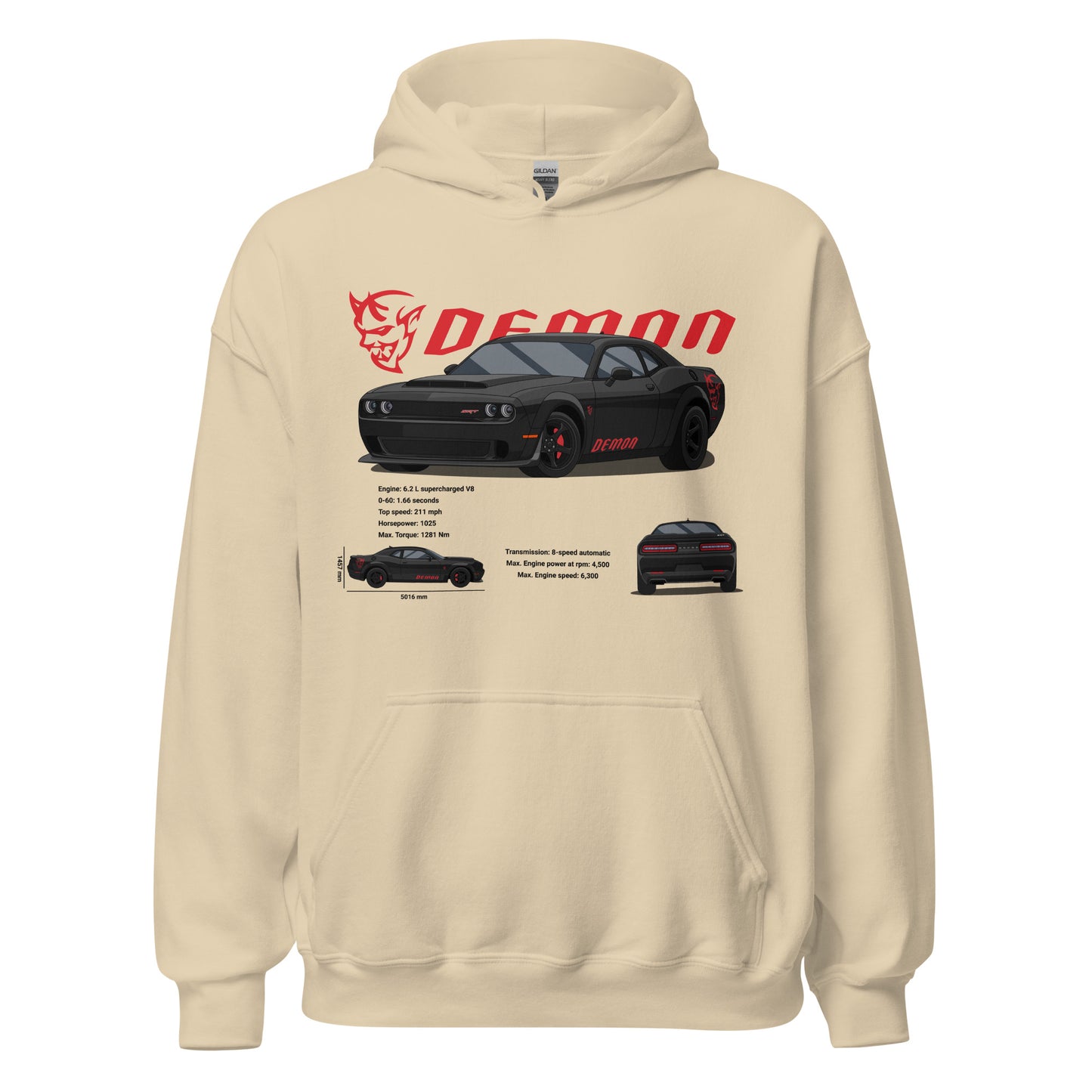 Dodge SRT Demon 170 Unisex Hoodie