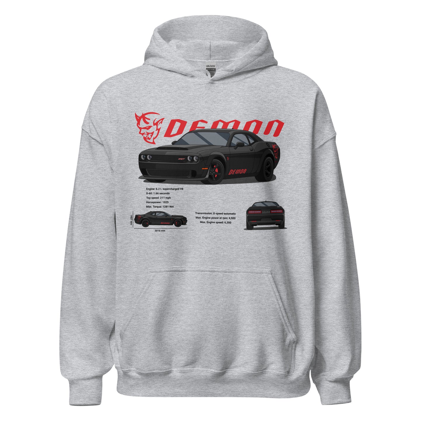 Dodge SRT Demon 170 Unisex Hoodie