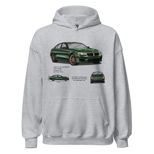 BMW M5cs Unisex Hoodie