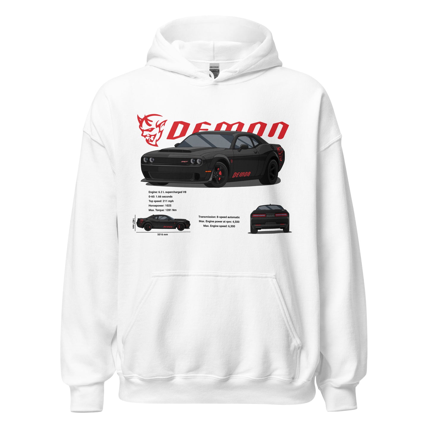 Dodge SRT Demon 170 Unisex Hoodie