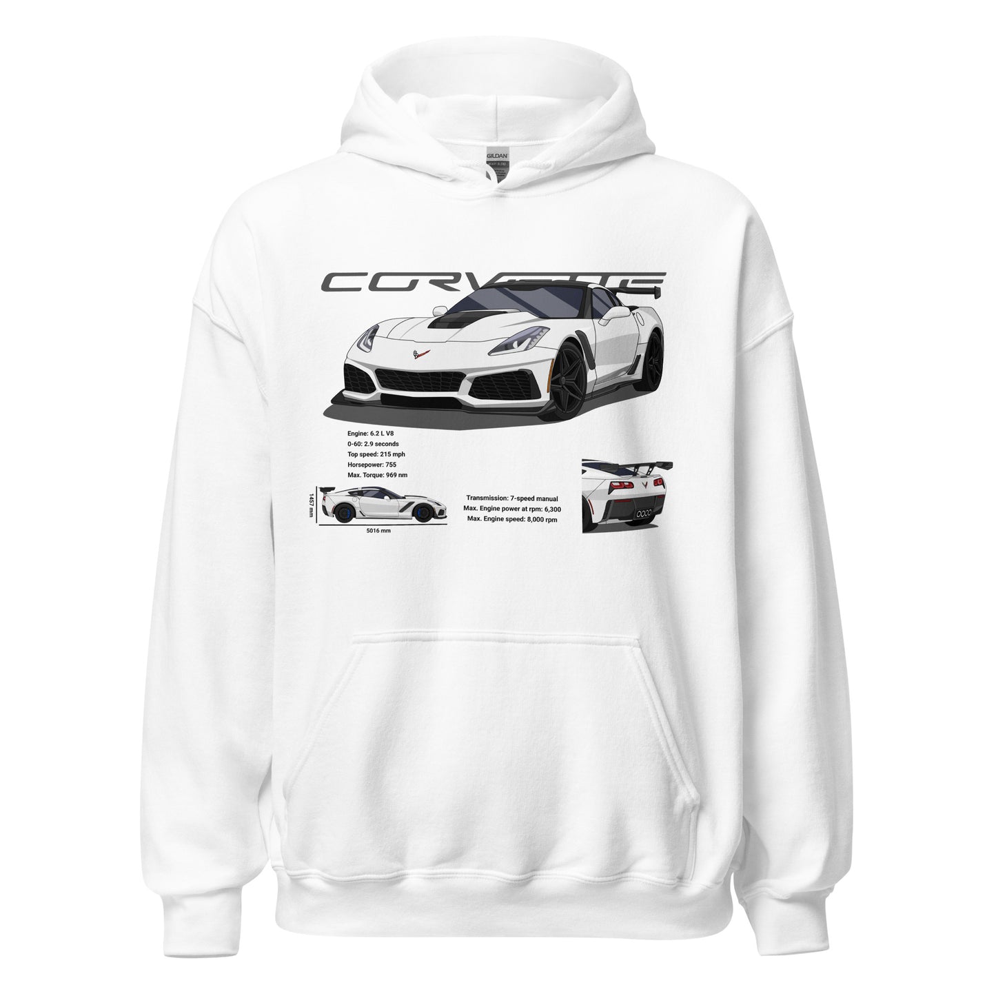 Corvette C7 ZR1 Unisex Hoodie